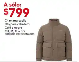City Club Chamarra cuello alto para caballero oferta