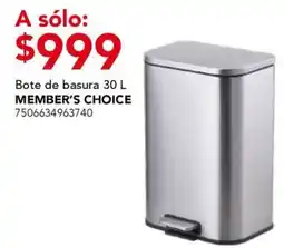 City Club Member's Choice Bote de basura oferta