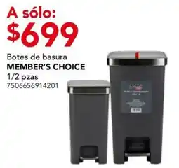 City Club Member's Choice Botes de basura oferta