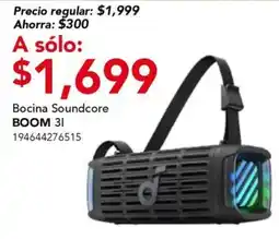 City Club Soundcore BOOM 3i oferta