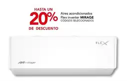City Club Mirage aires acondicionados flex inverter oferta