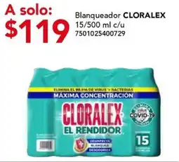 City Club Cloralex el rendidor oferta