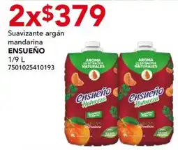 City Club Ensueño suavizante argán mandarina oferta