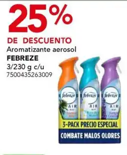 City Club FEBREZE Aromatizante aerosol oferta