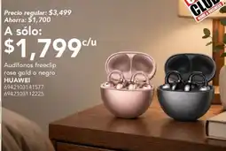 City Club huawei audífonos freeclip rose gold o negro oferta