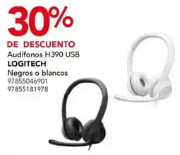City Club Logitech Audífonos H390 USB oferta