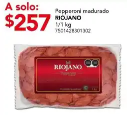 City Club Riojano pepperoni madurado oferta