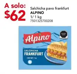 City Club Alpino salchicha pavo frankfurt oferta