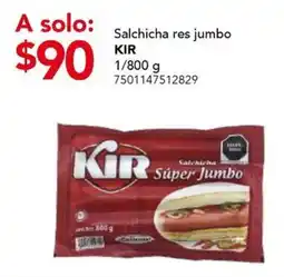 City Club Kir Salchicha res jumbo oferta