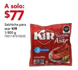 City Club Kir Salchicha para Asar oferta