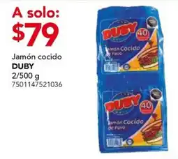 City Club DUBY jamón cocido de pavo oferta