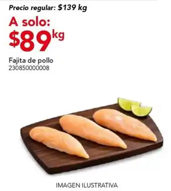 Fajita de pollo