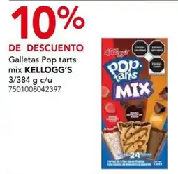 City Club Kellogg's Pop tarts Mix oferta