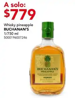 City Club buchanan's pineapple oferta