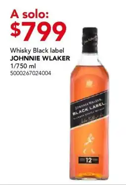 City Club johnnie walker black label oferta