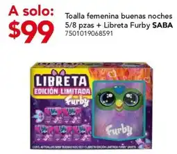 City Club Saba libreta furby oferta