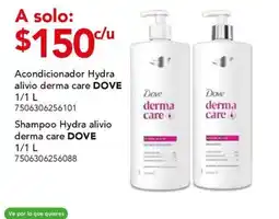 City Club Dove acondicionador hydra alivio derma care shampoo hydra alivio derma care oferta