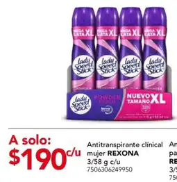 City Club rexona mujer oferta