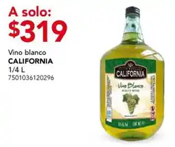 City Club California vino blanco oferta