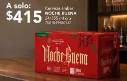City Club Cerveza ámbar Noche Buena oferta