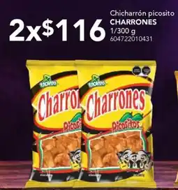 City Club Charrones chicharrón picosito oferta