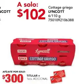 City Club Lyncott cottage griego oferta