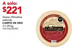 City Club Campo de Oro Queso chihuahua redondo oferta