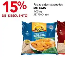 City Club McCain Papas gajos sazonadas oferta
