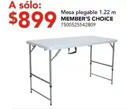 City Club Member's choice mesa plegable oferta