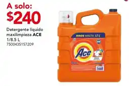 City Club Detergente líquido maxilimpieza ace oferta