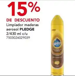 City Club pledge limpiador maderas oferta