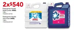 City Club detergente liquido doble poder ariel oferta