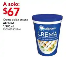 City Club Alpura Crema ácida entera oferta