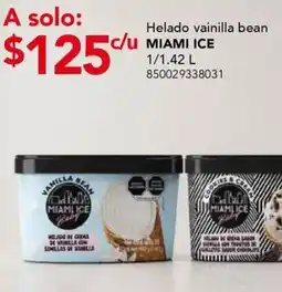 City Club Miami Ice Helado vainilla bean oferta