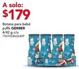 City Club Gerber puffs oferta