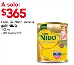 City Club nido formula infantil excella gold oferta