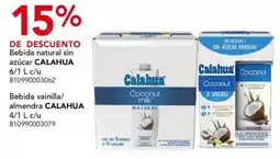 City Club Calahua Coconut milk Natural oferta