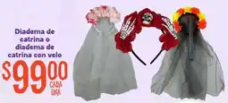 Soriana Mercado Diadema de catrina o diadema de catrina con velo oferta