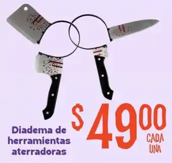 Diadema de herramientas aterradoras