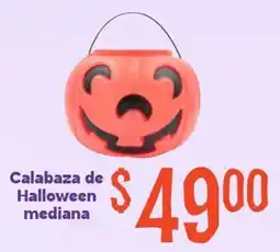 Soriana Mercado Calabaza de Halloween mediana oferta