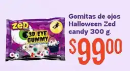 Soriana Mercado Zed Gomitas de ojos Halloween oferta