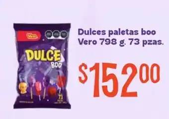 Vero Dulces paletas boo