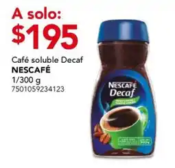 City Club Nescafe Decaf oferta