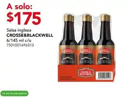 City Club Crosse&Blackwell Salsa inglesa oferta