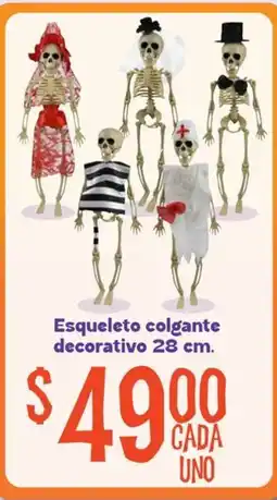 Soriana Mercado Esqueleto colgante decorativo oferta