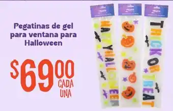 Pegatinas de gel para ventana para Halloween