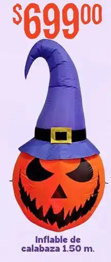 Soriana Mercado Inflable de calabaza oferta