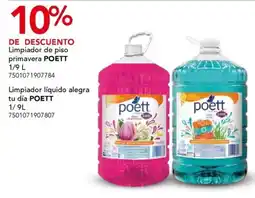 City Club poett limpiador de piso primavera oferta