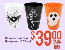 Soriana Mercado Vaso de plástico Halloween oferta