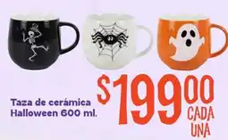 Soriana Mercado Taza de cerámica Halloween oferta
